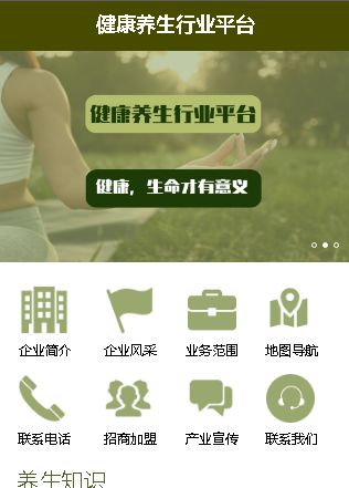 健康养生行业平台.手机网 满足个性化养生新需求