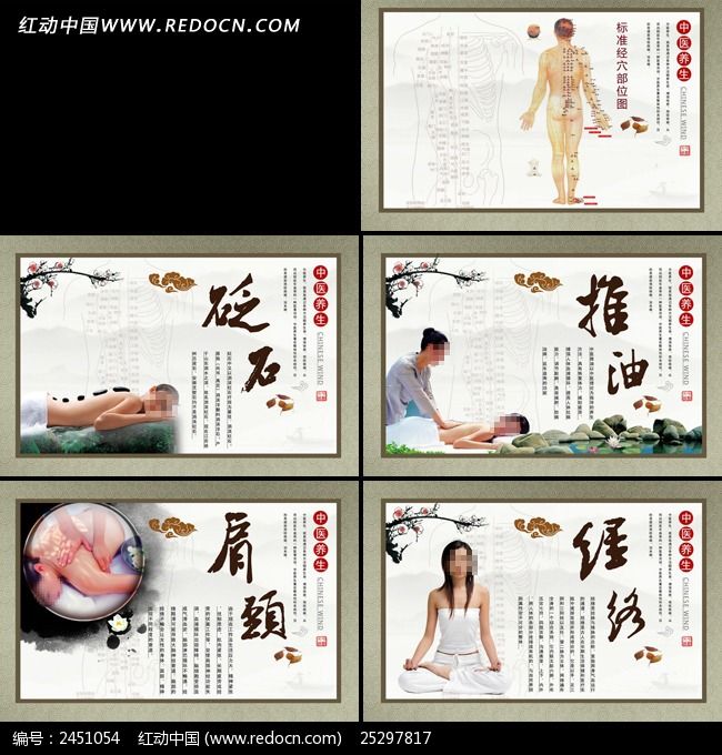 中医养生宣传展板