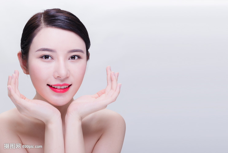 美容养生美女护肤动作 健康养生